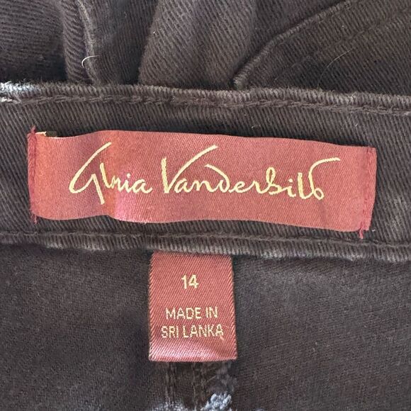 Gloria Vanderbilt Blue Straight Leg Jeans Amanda Style 14 - Picture 4 of 7